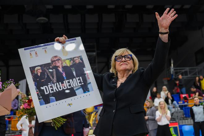Trénerka USK Praha Natália Hejková sa lúči s kariérou po zisku majstrovského titulu.