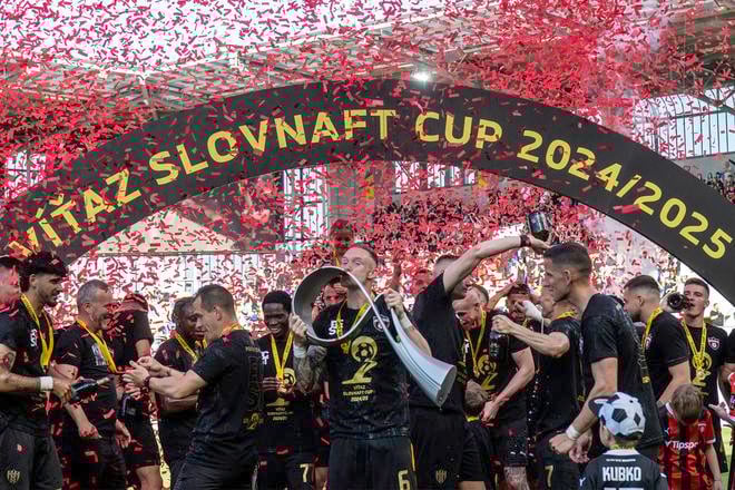 Finále Slovnaft Cupu medzi Trnavou a Ružomberkom