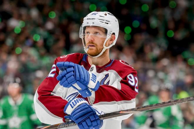 Ľavé krídlo Colorada Avalanche Gabriel Landeskog