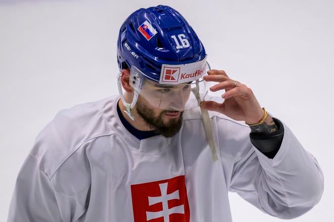 Na snímke Róbert Lantoši počas tréningu. FOTO TASR - Veronika Mihaliková