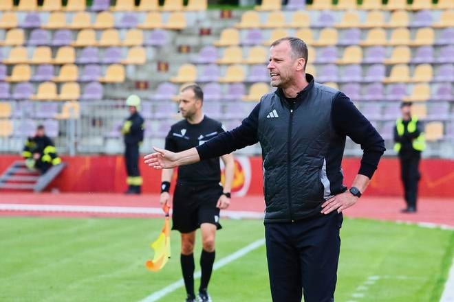 Na snímke tréner MFK Ružomberok Ondřej Smetana.