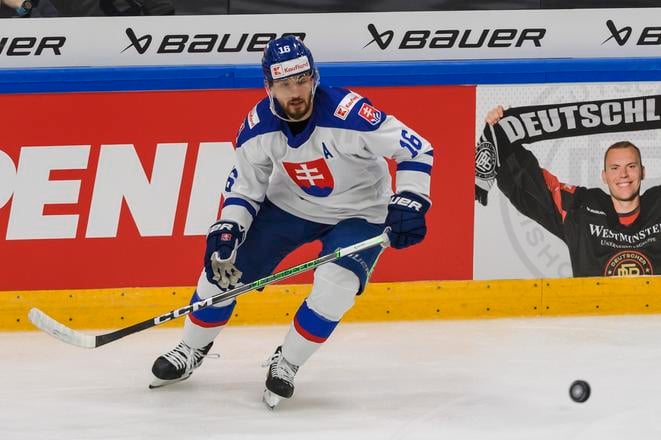 Róbert Lantoši  odohral pred aktuálnym turnajom 29 zápasov na MS, v slovenskom tíme patrí medzi lídrov.