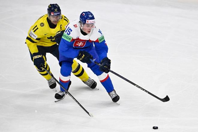 Mikael Backlund a Dalibor Dvorský.