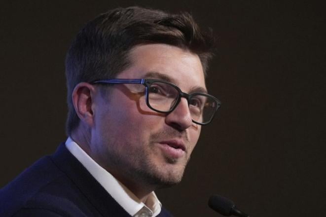 Generálny manažér Kanady na majstrovstvách sveta Kyle Dubas.