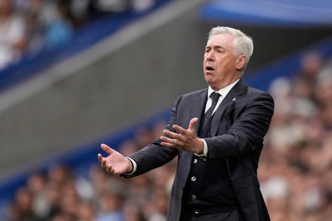 Tréner Realu Madrid Carlo Ancelotti.