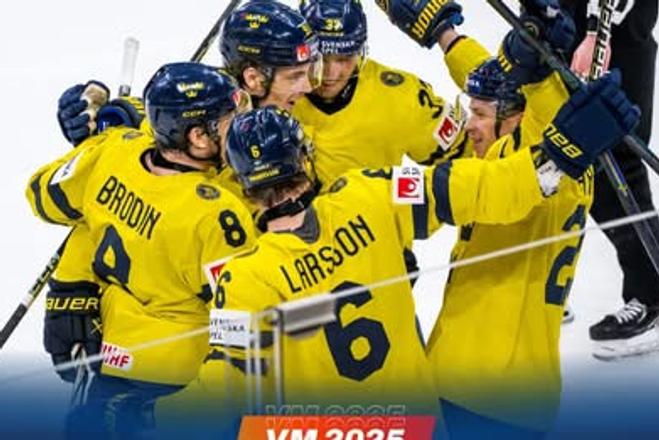 Švédski hokejisti majú po troch zápasoch v A-skupine na majstrovstvách sveta v Štokholme plný počet 9 bodov.