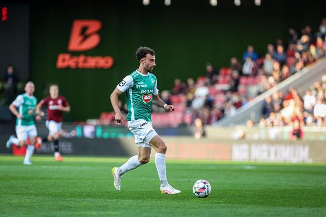 Sebastian Nebyla zaznamenal v prestížnom zápase proti Sparte Praha bilanciu 1+1.