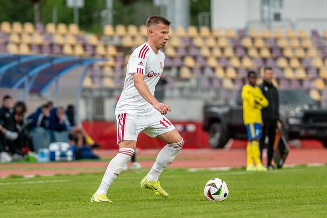 Martin Rymarenko zrejme vo svojom poslednom zápase za Duklu proti Michalovciam