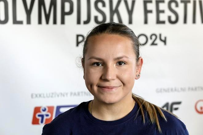 Slovenská lukostreľkyňa Denisa Baránková.
