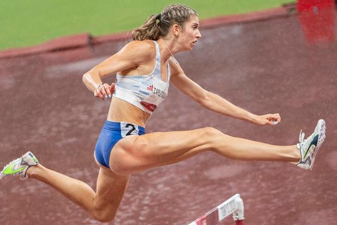 Na snímke slovenská atlétka Emma Zapletalová.