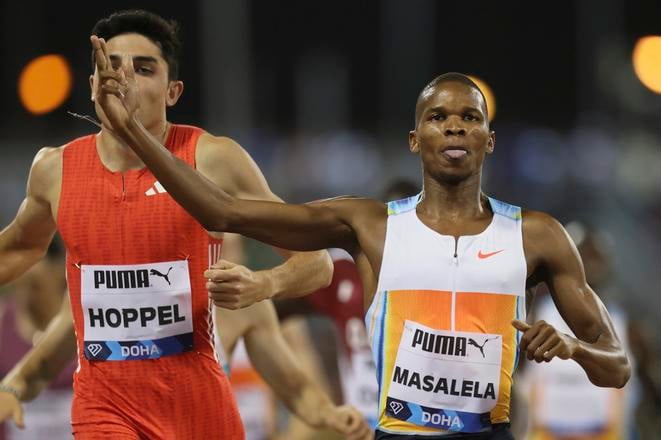 Tshepiso Masalela. AP Photo/Hussein Sayed