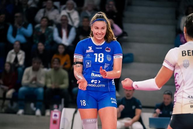 Karin Šunderlíková patrila v Béziers k najviac bodujúcim hráčkam francúzskej ligy.
