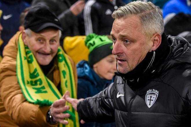 Michal Ščasný po víťaznom zápase proti Slovanu.