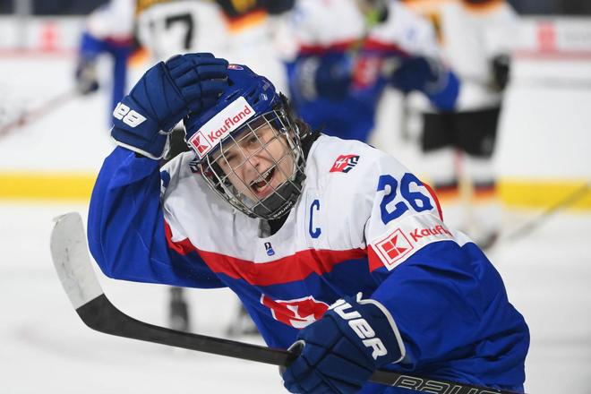 Luka Radivojevič viedol Slovensko na MS 18 ako kapitán.
