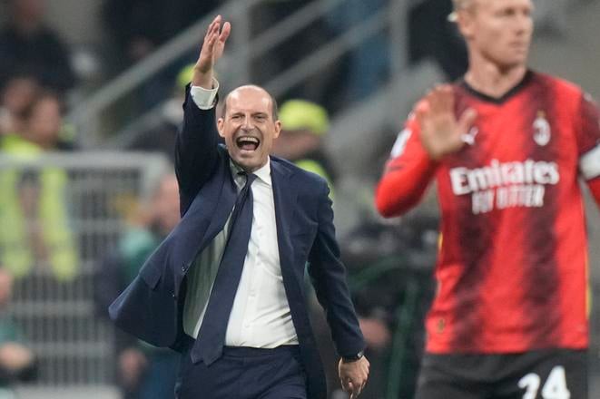 Massimiliano Allegri je novým trénerom AC Miláno. AP Photo/Luca Bruno