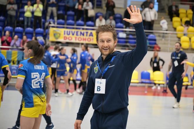 Tréner  MŠK Iuventa Michalovce Peter Kostka.