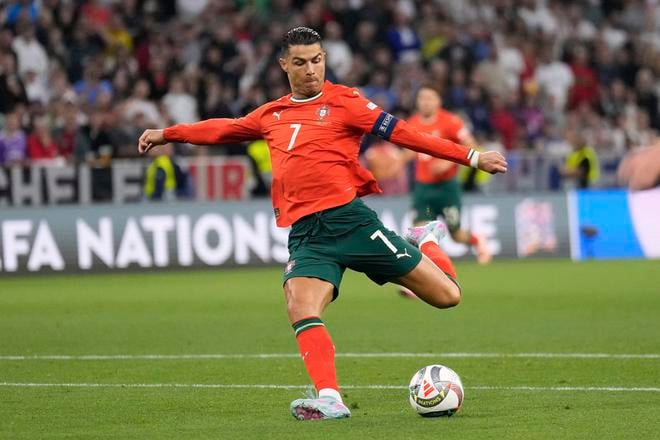 Kapitán Portugalska Cristiano Ronaldo.