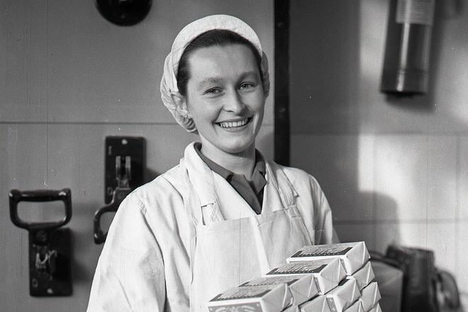 The Marína biscuits appeared in stores after World War II.