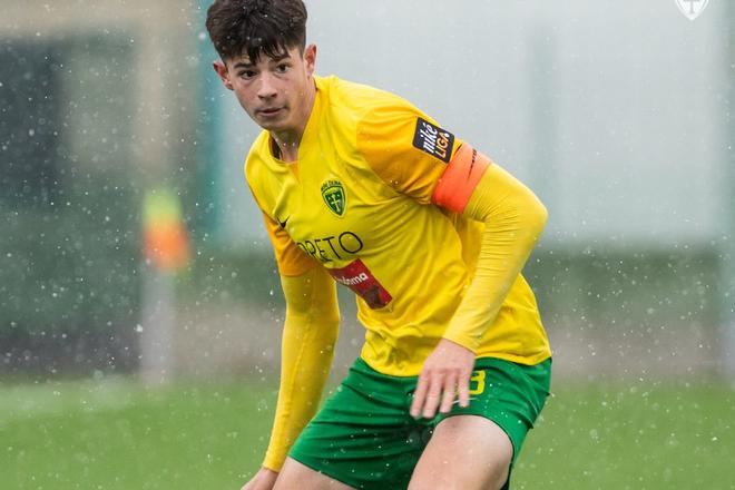 Futbalový talent Tobiáš Pališčák v žilinskom drese.