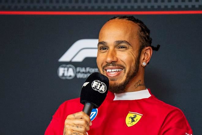 Lewis Hamilton.