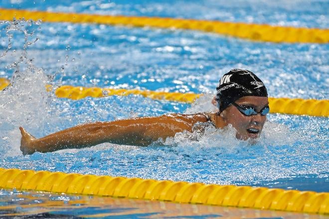Katarína Listopadová na olympijských hrách 2016 v Riu de Janeiro.