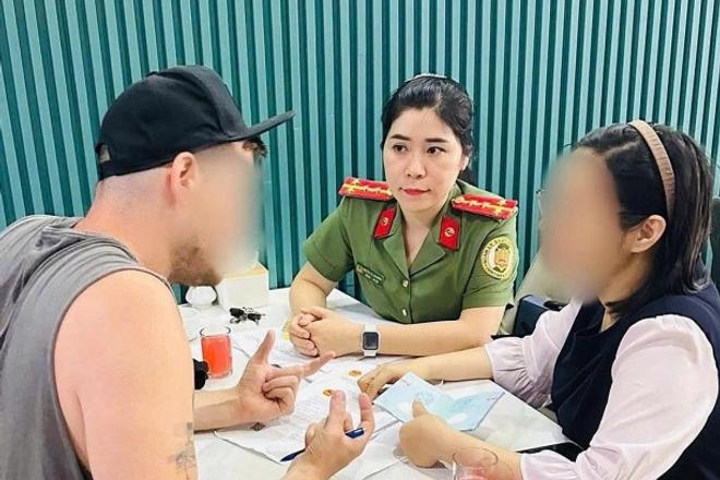 Vietnamese authorities speak with a Slovak citizen accused of tampering with his e-visa.