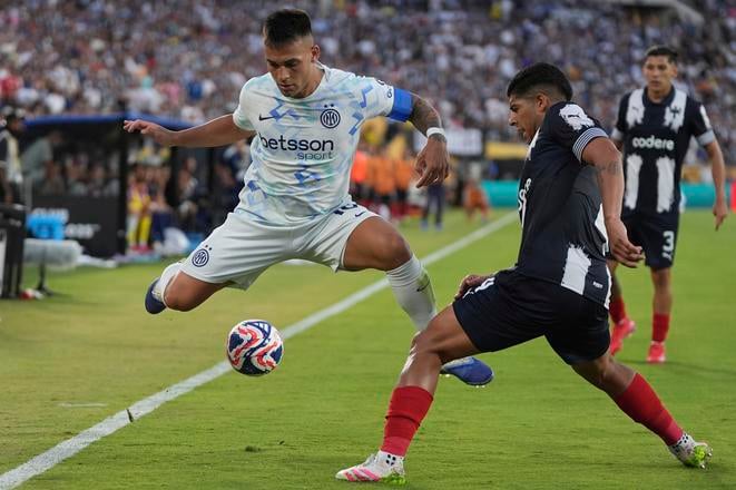 Momentka zo súboja Interu Miláno proti Monterey.