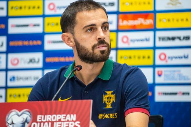 Na snímke hráč portugalskej futbalovej reprezentácie Bernardo Silva.