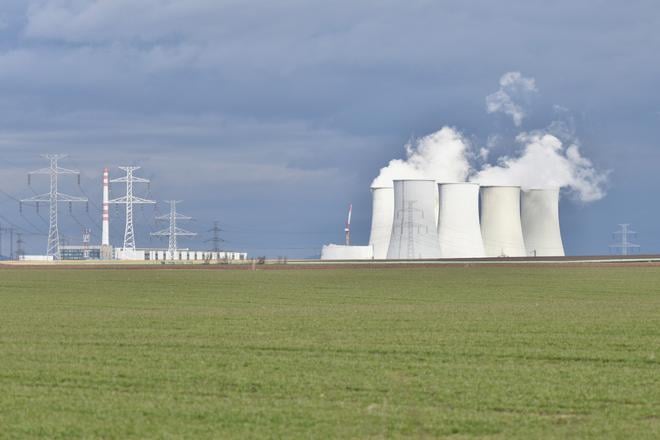 The nuclear power plant in Jaslovské Bohunice.