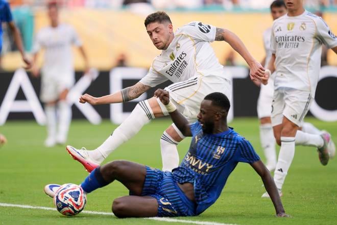 Hráč Realu Madrid Federico Valverde.
