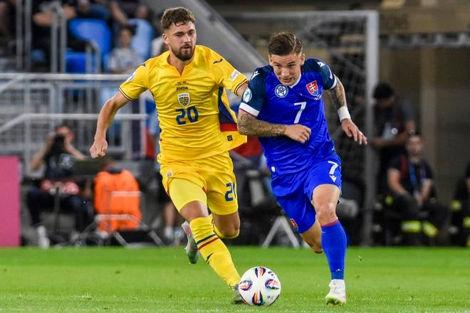 Tomáš Suslov bol najlepšie hodnotený hráč v slovenskom tíme.