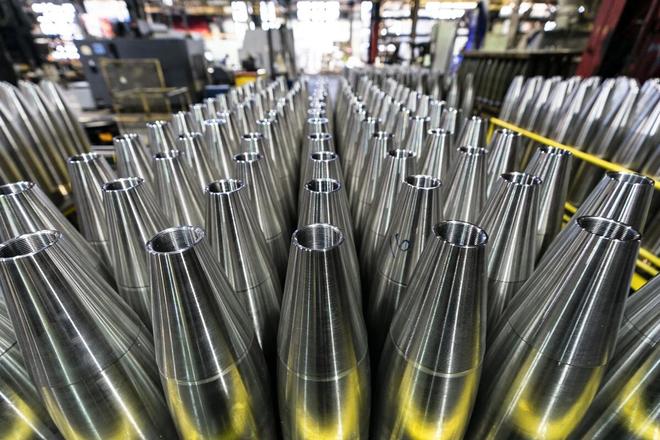 Artillery ammunition.