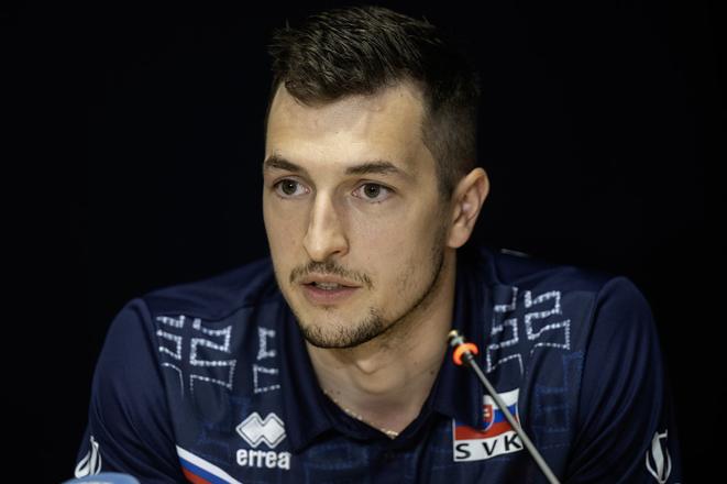 Jakub Ihnát počas tlačovej konferencie pred začiatkom ZEL.