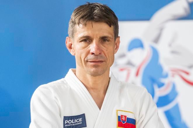 Na snímke podpredseda Slovenského zväzu judo a tréner 1. JC Pezinok Jozef Tománek.