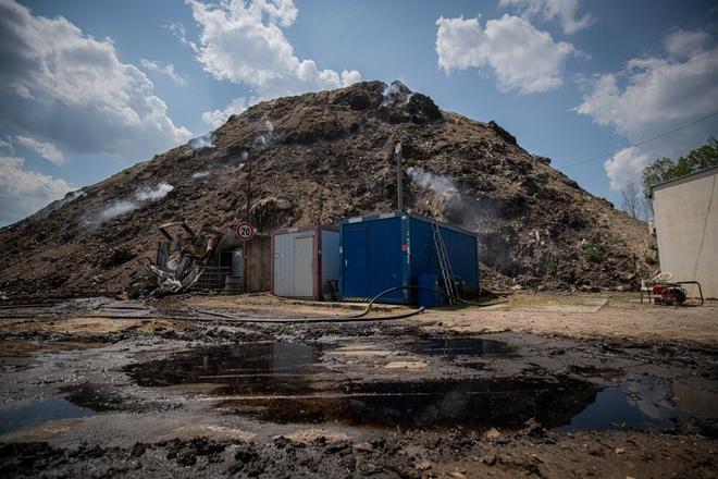 Western Slovak villages endure months of smoke as an underground landfill fire resists control and raises public health concerns.