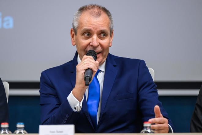 Prezident Slovenskej plaveckej federácie Ivan Šulek.