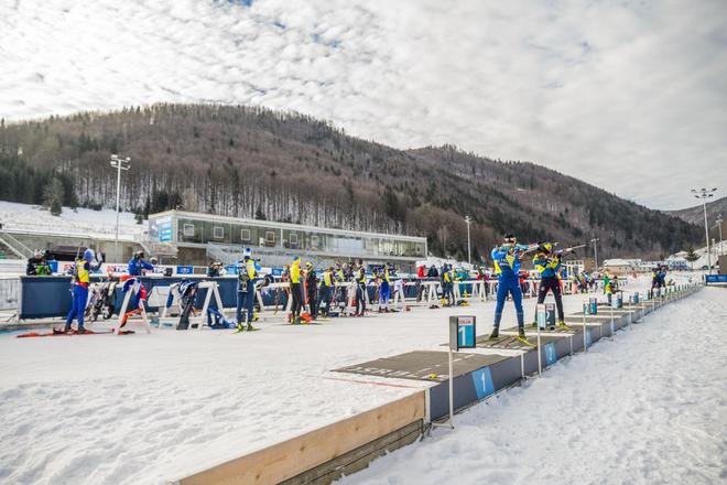 Strelnica v Osrblí.
