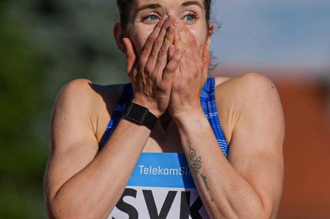 Emma Zapletalová v Maribore.