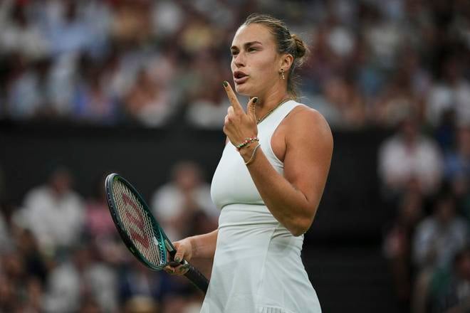 Arina Sobolenková po postupe cez Raducanuovú.