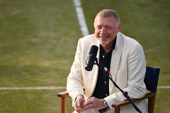 Nemecká tenisová legenda Boris Becker.