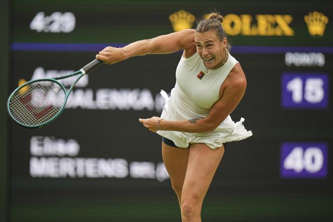 Bieloruská tenistka Arina Sobolenková.