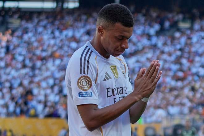 Kylian Mbappe počas tohtoročných MS klubov.