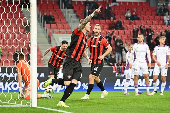 Roman Procházka by si vo štvrtok večer určite rád zopakoval gesto po strelení gólu.