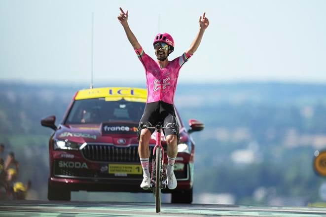 Ben Healy sa stal víťazom 6. etapy Tour de France.