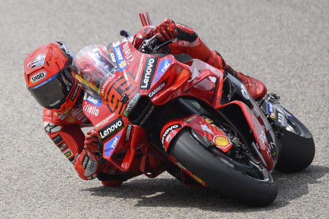 Marc Marquez (Ducati Lenovo Team) na Veľkej cene Nemecka.