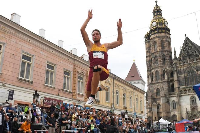 Matúš Blšták na Jump feste v Košiciach.