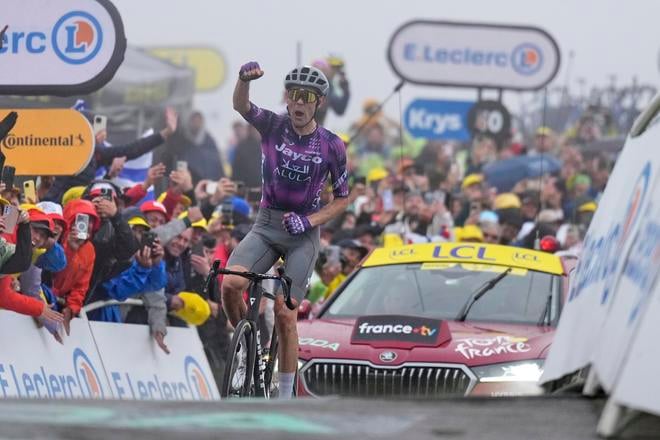 Austrálčan Ben O'Connor vyhral doteraz najnáročnejšiu etapu Tour de France.