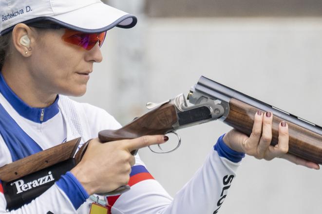 Našej najúspešnejšej skeetarke Danke Hrbekovej ušiel rozstrel o finálovú miestenku o jediný bod.  