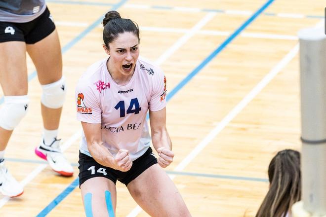 Caterina Cicettiová bude prvou estónskou volejbalistkou u nás. 
 