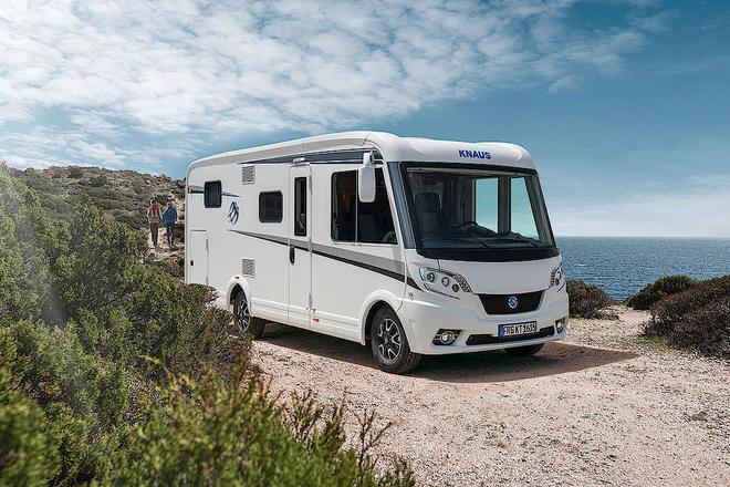One of the Knaus motorhomes offered by Zonal.